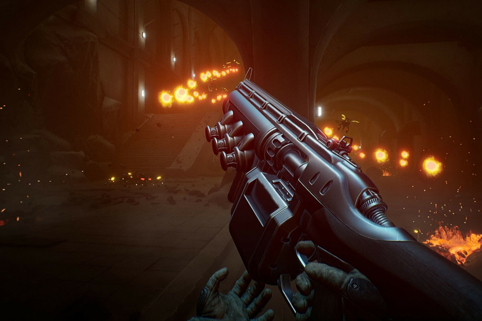In "Scathe" erwartet Euch rasante Bullet-Hell-Action in schicker 3D-Grafik.