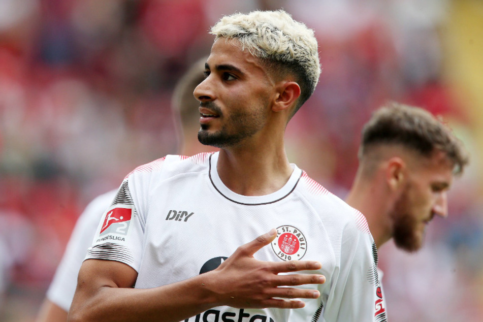 Elias Saad (23) hat sich beim FC St. Pauli binnen eines halben Jahres in den Vordergrund gespielt.