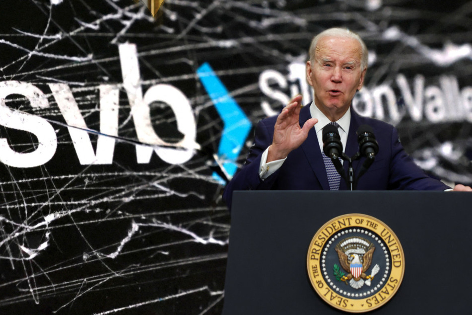President Joe Biden tried to strengthen confidence in the US banking system in the wake of the collapse of Silicon Valley Bank.