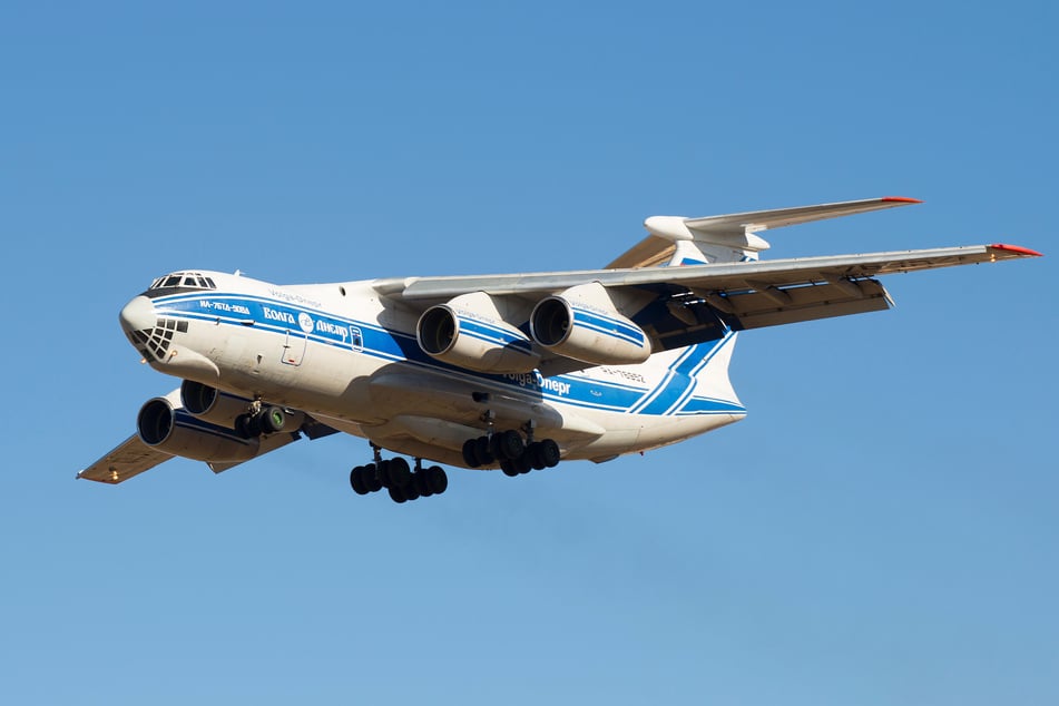 Eine Ilyushin Il-76 wie diese wurde in Darfur abgeschossen.