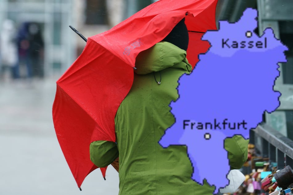 Mittwoch werden erhöhte Niederschläge in Frankfurt und Hessen erwartet.
