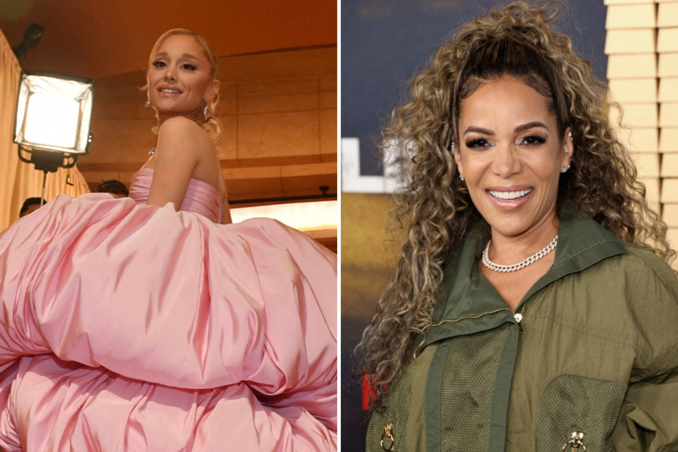 Some fans of Ariana Grande (l.) have expressed their opinions on X of The View host Sunny Hostin's comments regarding the singer and her silence following a controversial documentary.