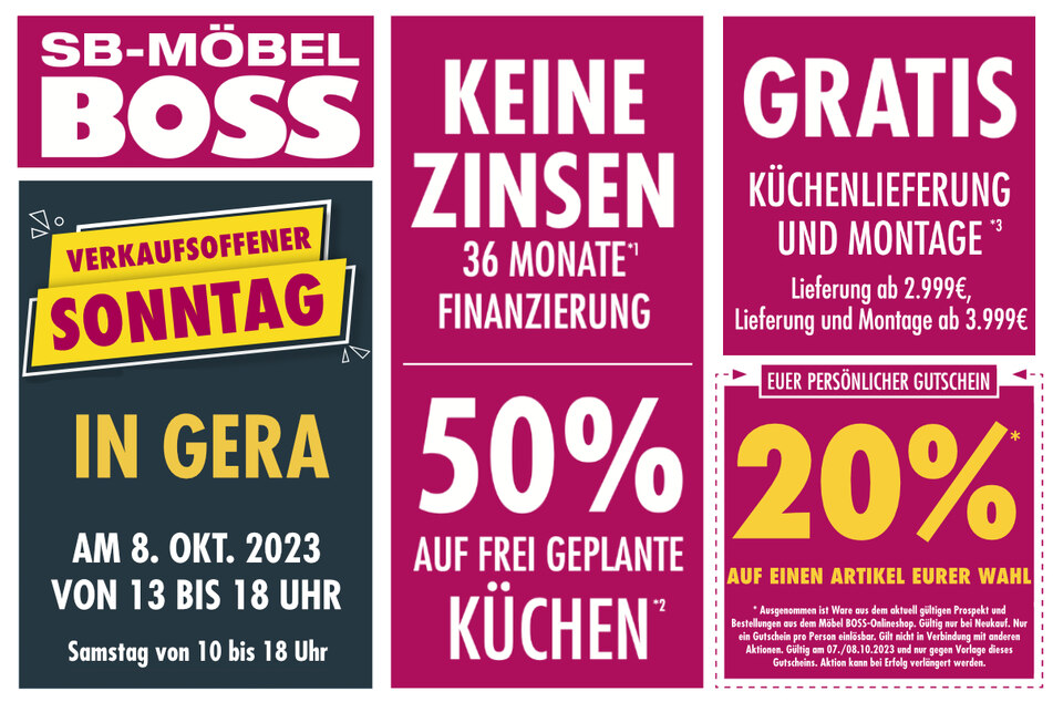 Diesen Coupon herunterladen und 20 Prozent auf einen Wunschartikel sparen.