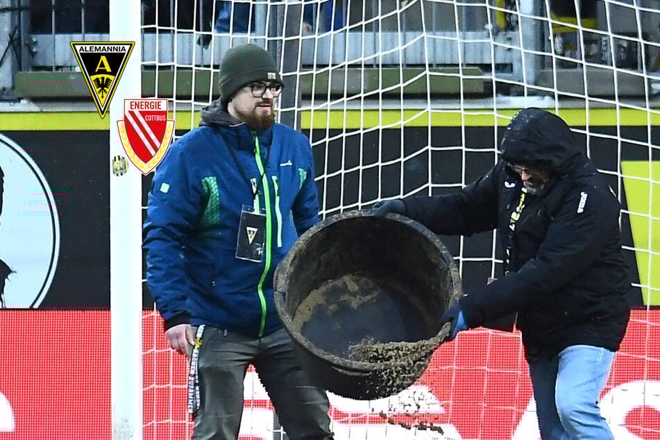 Feuer, Wasser, Sand! Cottbus kämpft in Wetterschlacht am Tivoli um Platz eins