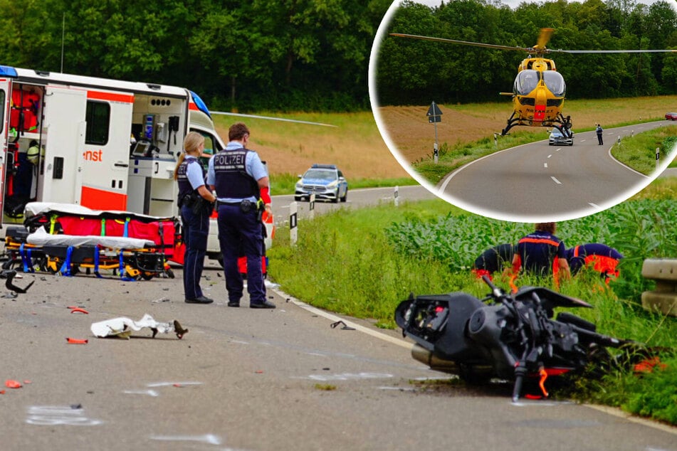 Motorradfahrer bei missglücktem Überholmanöver schwer verletzt: 56.000 Euro Sachschaden!
