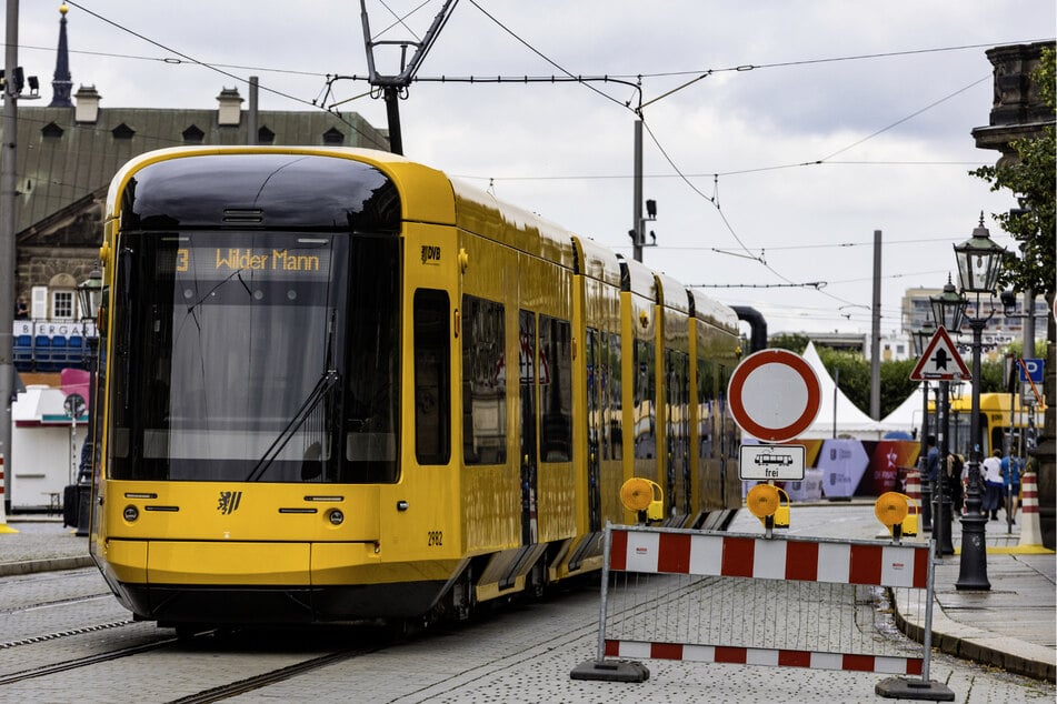 Im Bereich Augustusbrücke/Theaterplatz kommt es über das Sport-Wochenende zu mehreren Sperrungen.
