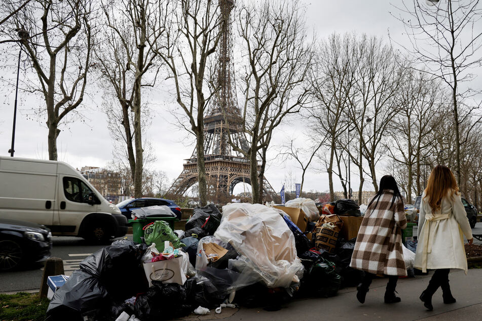 In der französischen Hauptstadt macht die Müllabfuhr häufig, was sie will.