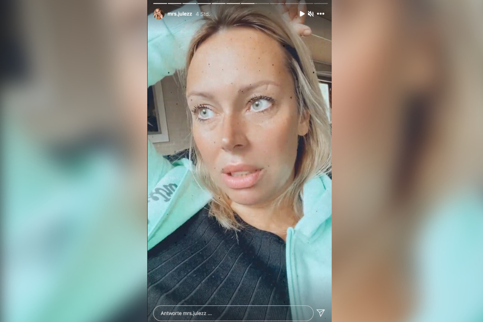 Julia Holz (35) meldet sich nach ihrer Krebs-OP auf Instagram zu Wort.