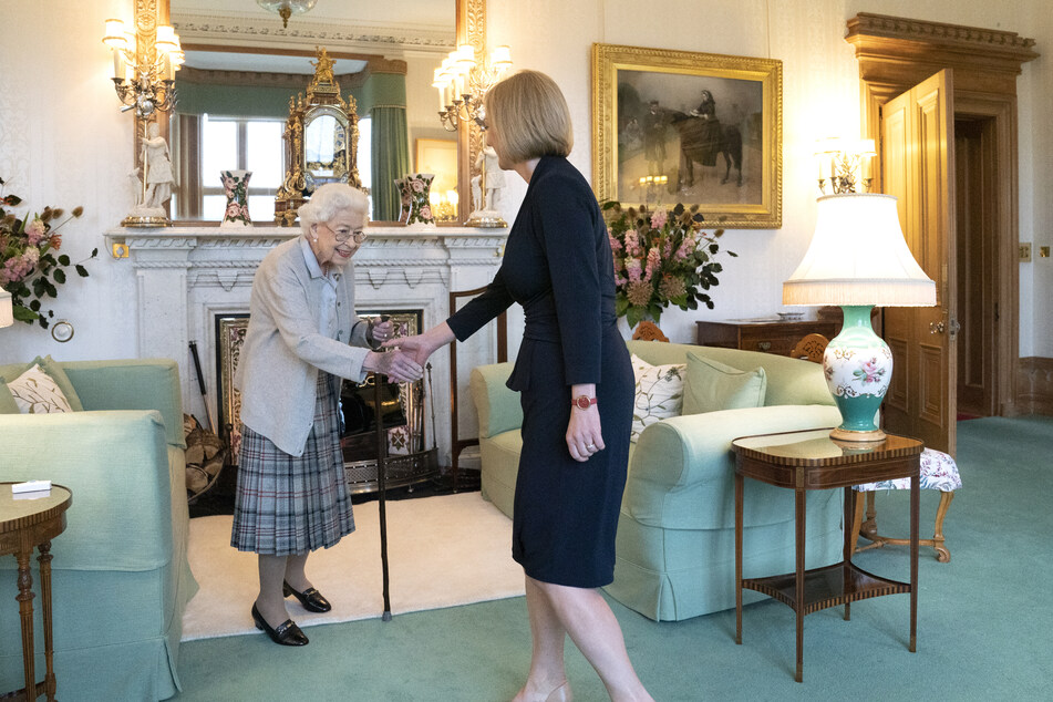 Noch am Dienstag hatte die Queen die neue Premierministerin Großbritanniens, Liz Truss (47), empfangen.