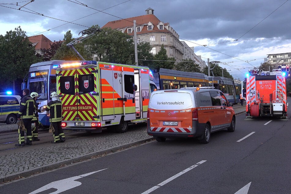Am Freitagabend kam es am Johannisplatz zu einem Unfall.