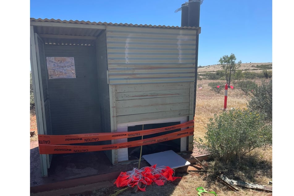 Seit dem Vorfall ist die Toilette abgesperrt.