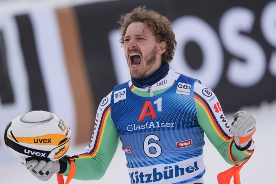 Nach zehn Jahren schnappte sich mit Linus Straßer (31) erstmals wieder ein Deutscher den Slalom-Sieg in Kitzbühel.