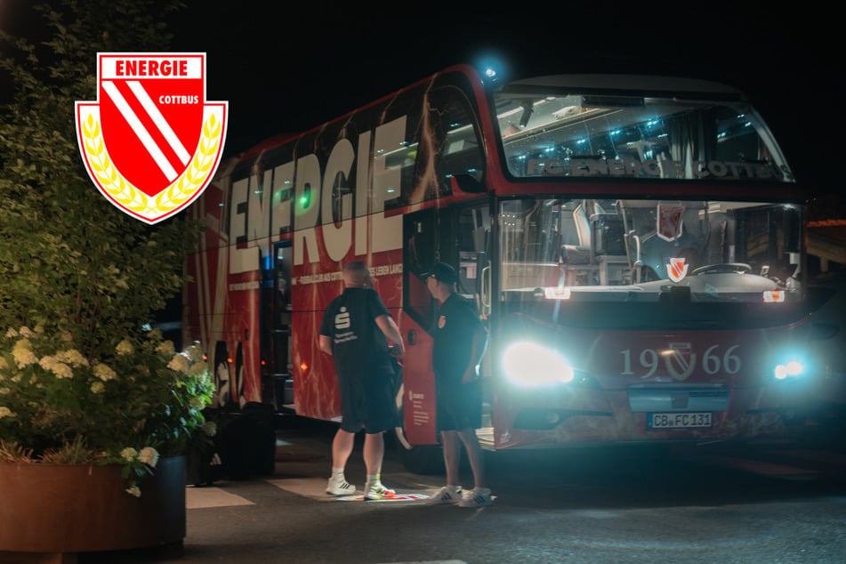 Energie Cottbus im Trainingslager: Mitten in der Nacht - FCE im Quartier angekommen