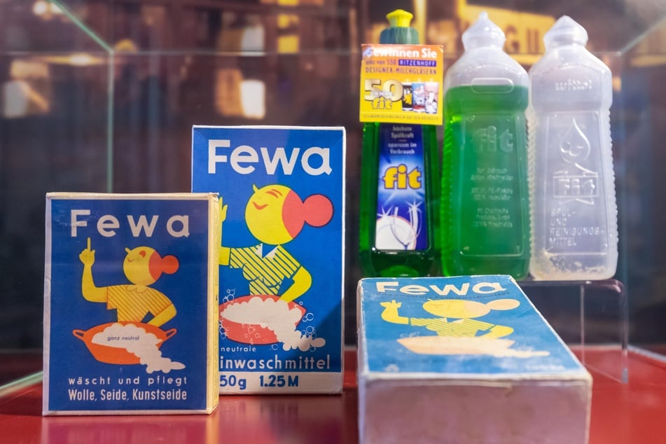 Neben dem "fit"-Spülmittel wurde auch das "Fewa"-Feinwaschmittel in Chemnitz erfunden.