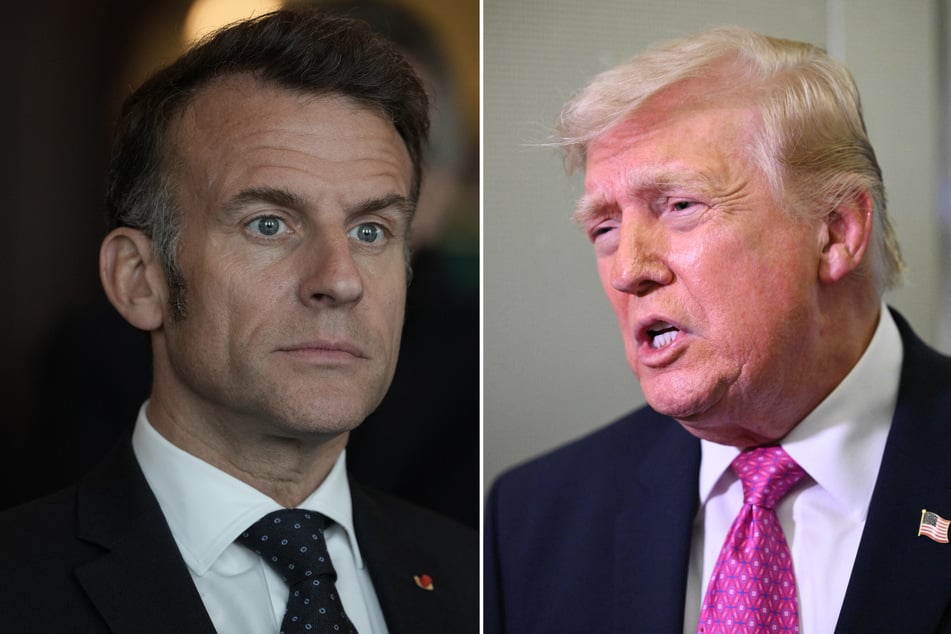 Emmanuel Macron "surprised" as Trump's lashes out at France