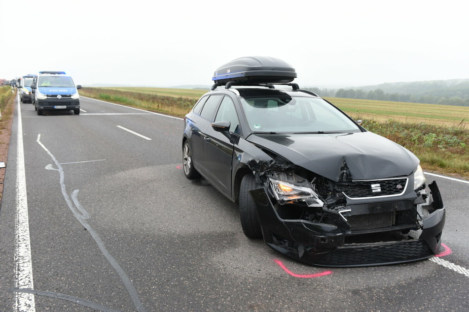 Auch ein Seat war am Crash beteiligt.