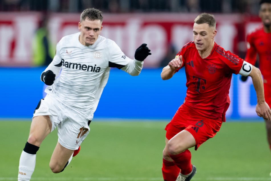 Am Samstagabend kommt es in der Leverkusener BayArena zum Gipfeltreffen zwischen der Werkself und Florian Wirtz (21) und dem FC Bayern München und Joshua Kimmich (30).