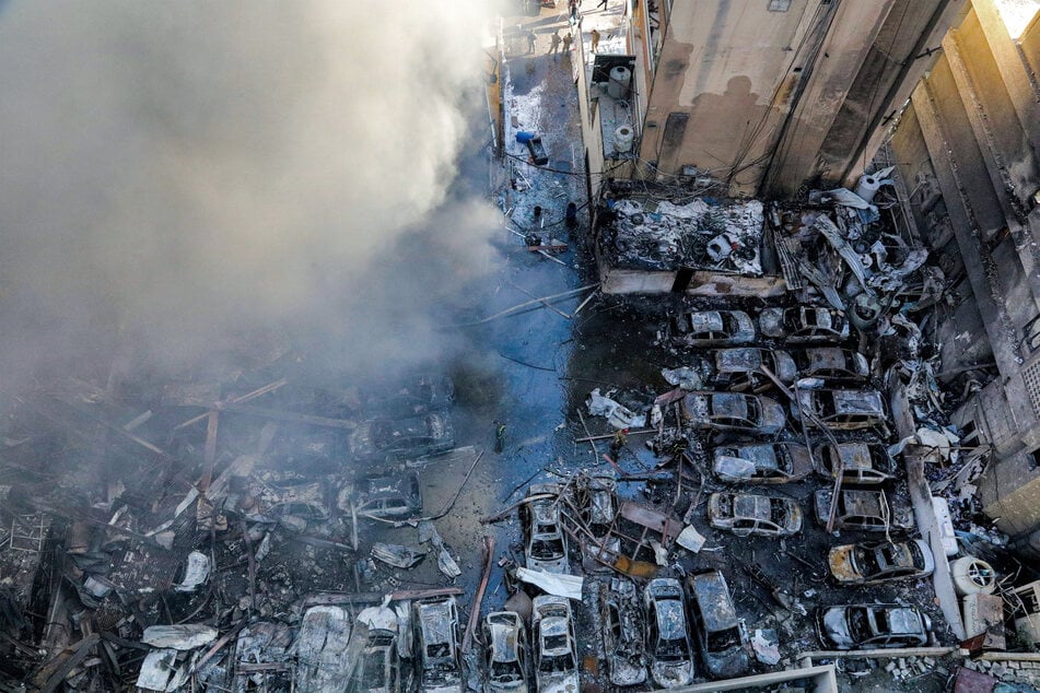 Israel carries out most violent strikes on Beirut yet despite ceasefire deal