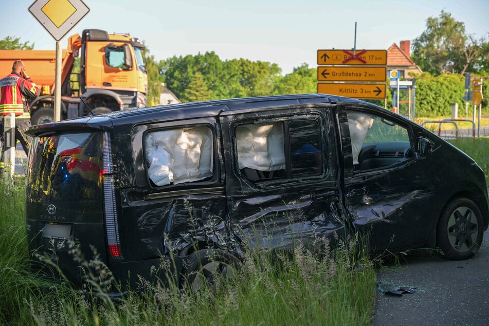 Glücklicherweise wurden die beiden Fahrer lediglich leicht verletzt.