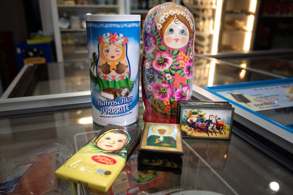 In vielen russischen Läden sind Waren aus Russland und der Ukraine im Sortiment.