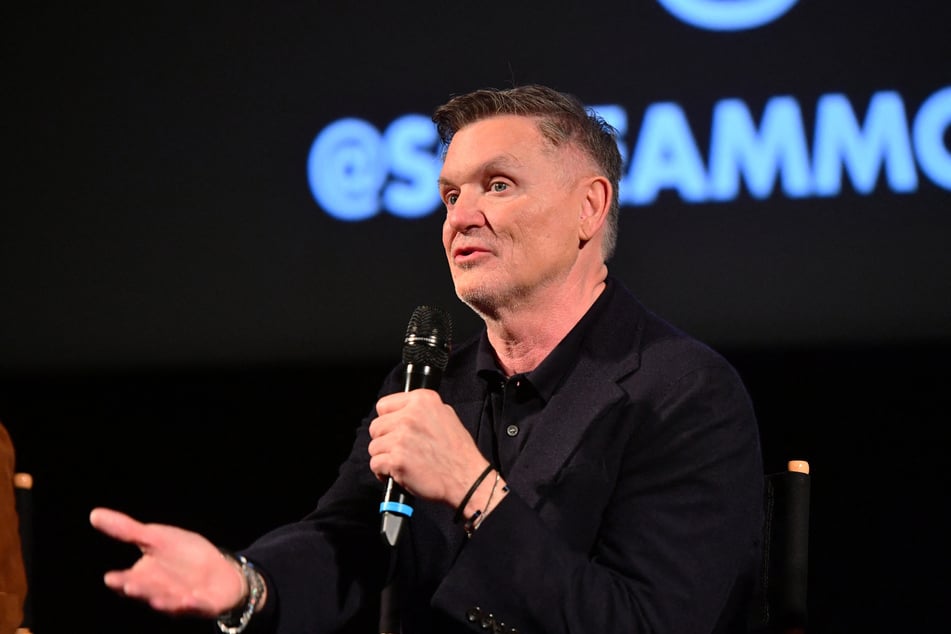 Kevin Williamson speaks onstage during the Scream 7 x Meta Creator Event at Paramount Pictures Studios in Los Angeles, California, on February 3, 2026.