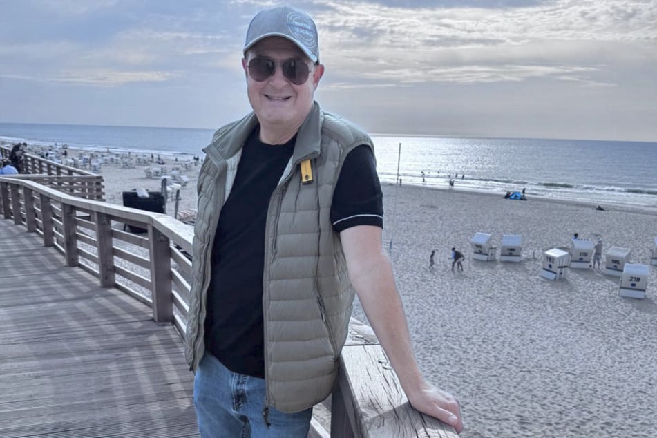 Malte Bayer fand bei einem Spaziergang auf Sylt eine Flaschenpost.