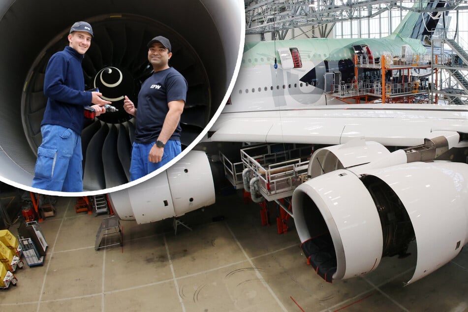 Bis zu 100 Leute in zwei Schichten: Business-Class von Jubiläums-A380 wird aufgemöbelt