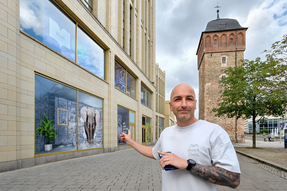 Gastronom Thomas Sauske (42) will ein "Immergrün" direkt am Roten Turm eröffnen.