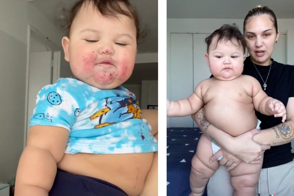 14 Kilo mit unter einem Jahr: Das bekam dieses Baby zu essen