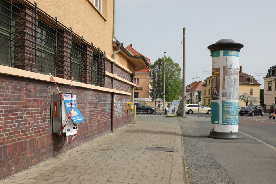 Der Automat steht in der Reicker Straße.
