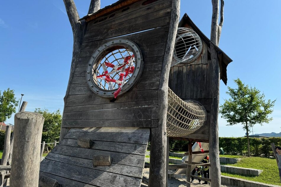 An diesem Offenburger Spielplatz kam es zu einer Situation, die die Rettungskräfte so auch nicht alle Tage erleben.