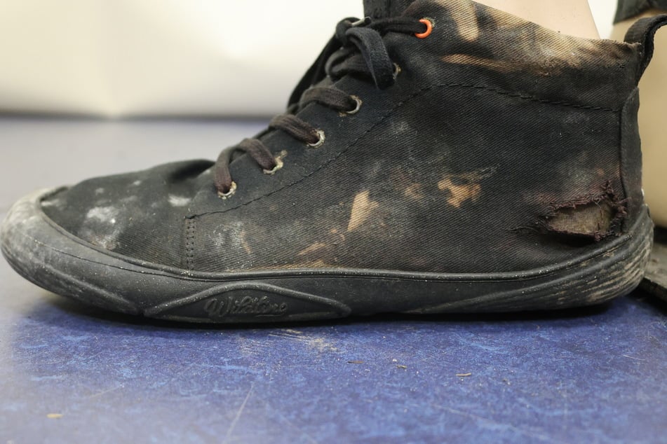 Diese Schuhe fanden die Ermittler.