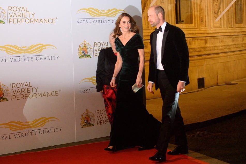 Prinzessin Kate (43) und Prinz William (43) strahlten auf dem roten Teppich.
