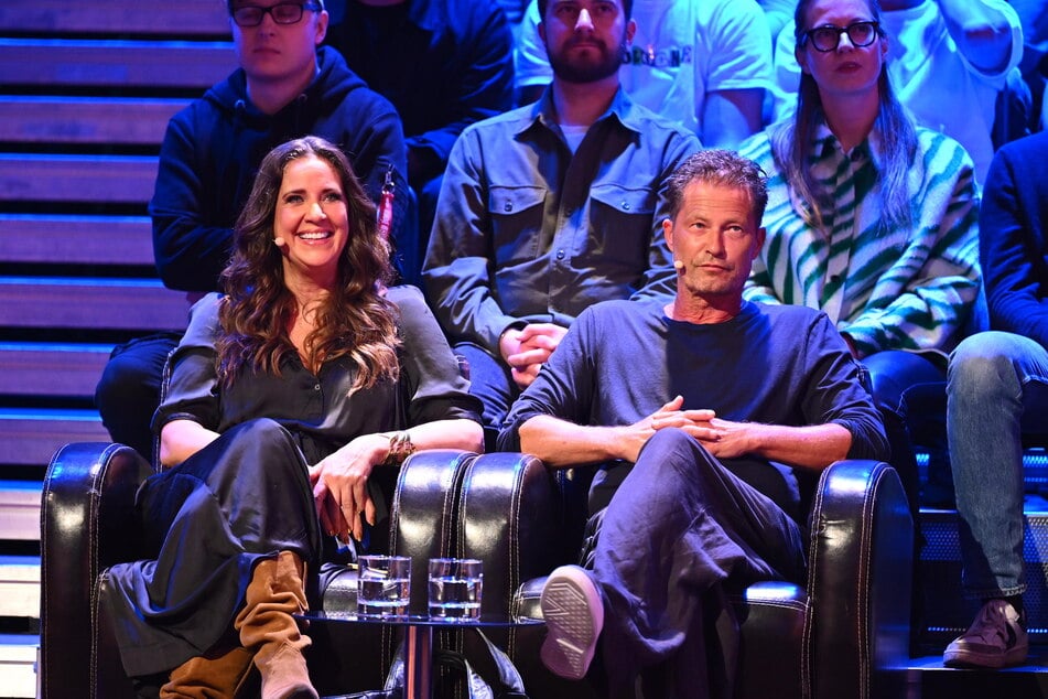 Til Schweiger (61) und Ex-Frau Dana (57) unterstützten ihre Töchter aus dem Publikum.