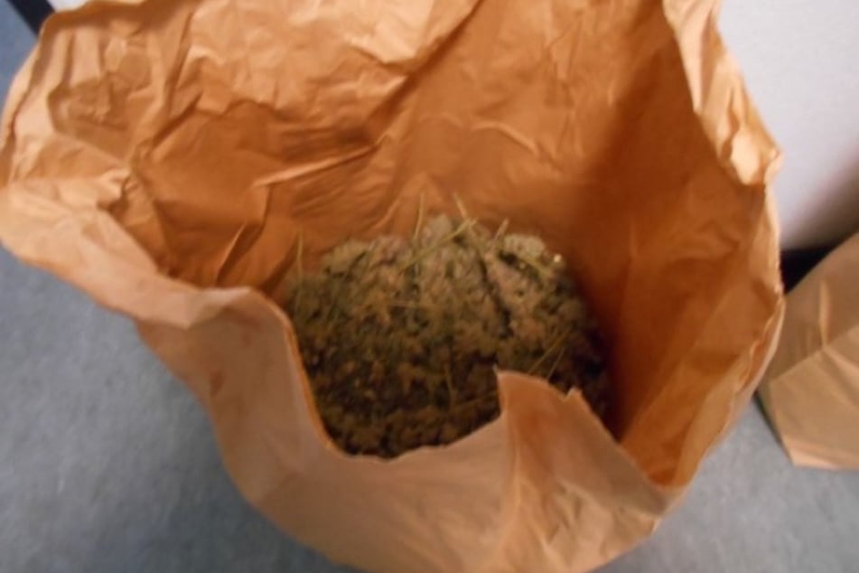Die Polizei fand sechs Kilogramm Cannabis.