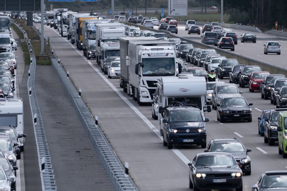 Die A7 von Fulda in Richtung Würzburg. (Symbolfoto)