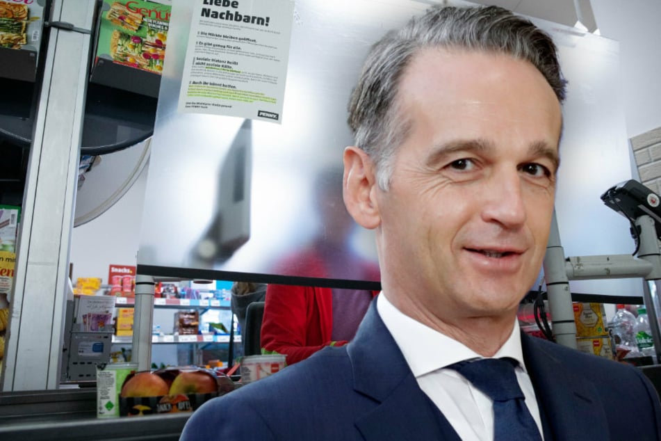 Verlorene Kreditkarte im Supermarkt aufgetaucht: Außenminister Heiko Maas (54, SPD) hatte Glück im Unglück. (Bildmontage)
