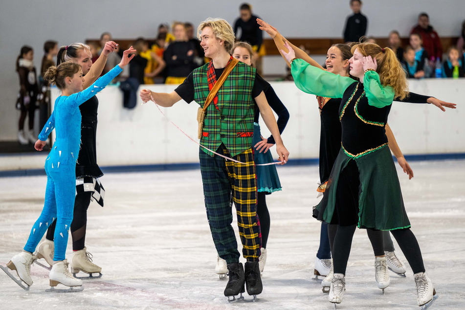 Der Chemnitzer Eislauf-Club ist einer der Hauptnutzer, probte unter anderem für Eismärchen.