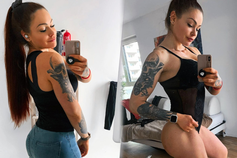 Fitness-Influencerin LeaLovesLifting präsentiert auf Instagram oft und gerne ihren trainierten Körper.