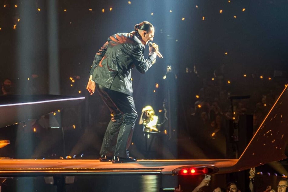 Apache bewies in Leipzig nicht nur sein Talent, sondern auch, dass er ein Auge für die große Show hat.