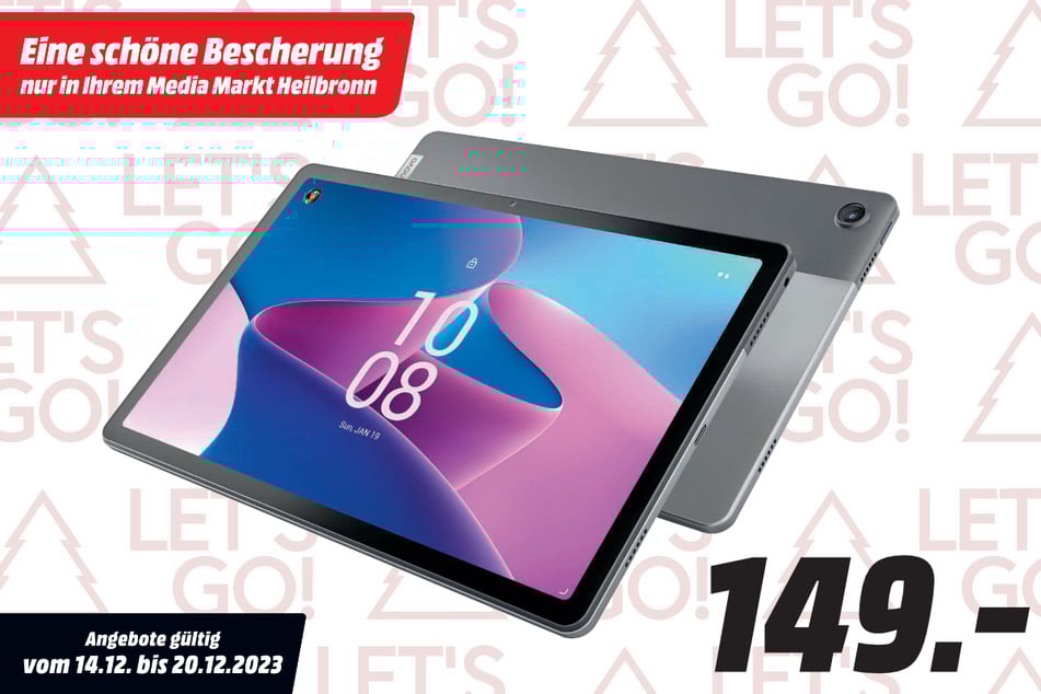 Lenovo-Tablet für 149 Euro.