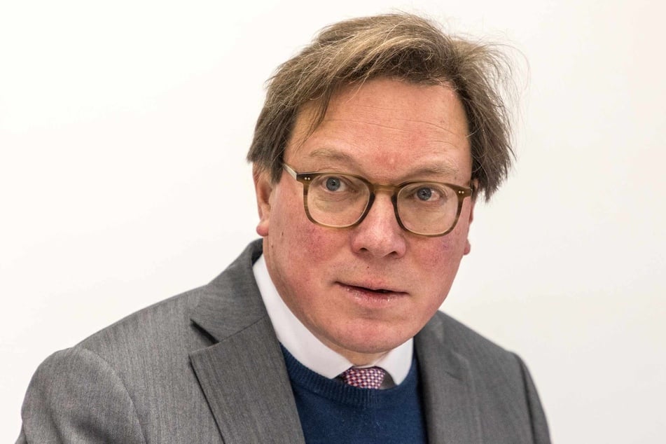 Sachsens Landwirtschaftsminister Georg-Ludwig von Breitenbuch (54, CDU) besuchte am Montag den sächsischen Messebeitrag.