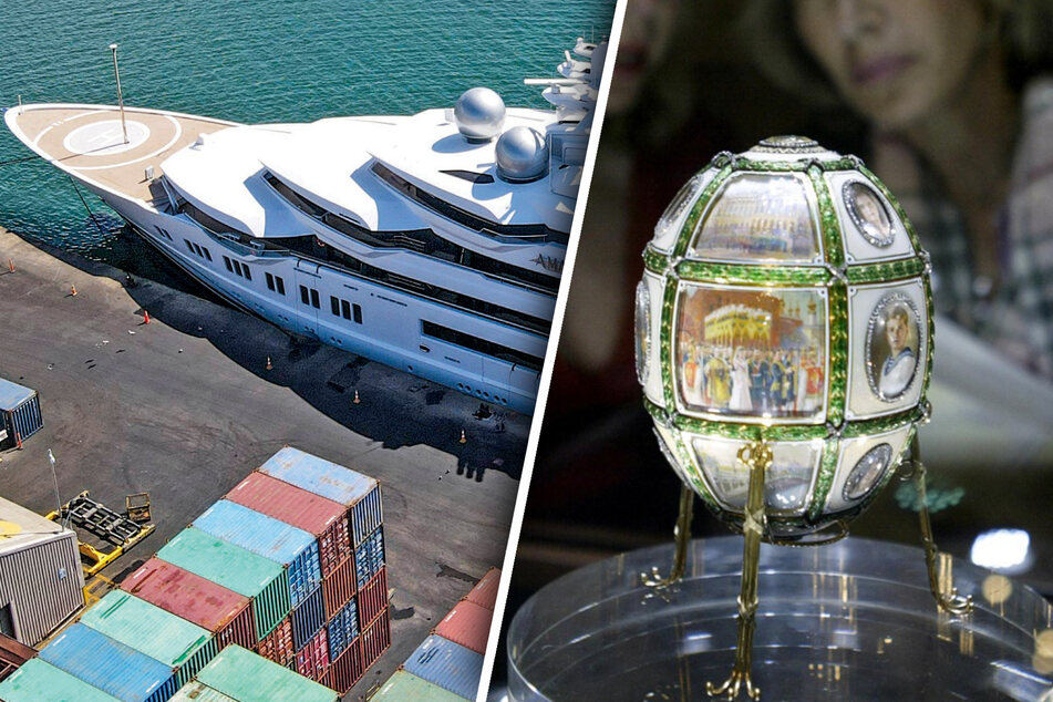 Russischer Oligarch versteckt wertvollen Schatz auf Yacht