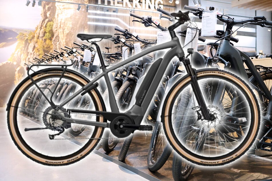 Fahrrad XXL verkauft top E-Bike mit starkem Boschmotor super günstig