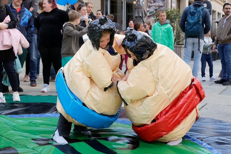 Die Kiddies kamen am Wochenende beim "Charlie"-Kinderfest voll auf ihre Kosten.