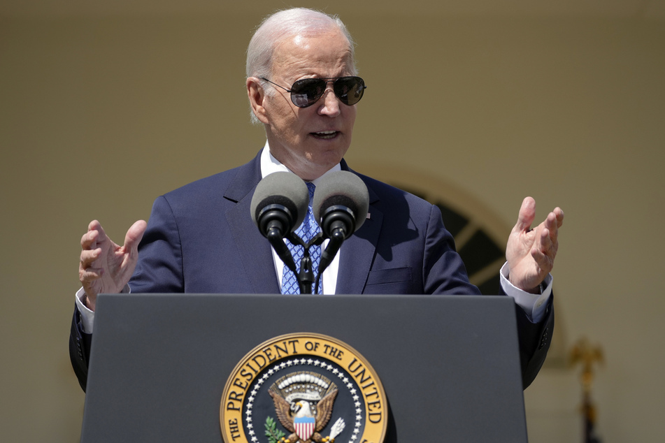 US-Präsident Joe Biden (80) tritt erneut zur US-Präsidentschaftswahl an.