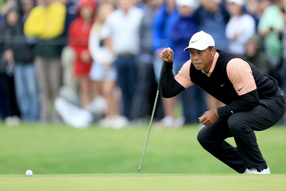 Four-time PGA champion Tiger Woods during the third round of the 2022 PGA Championship.