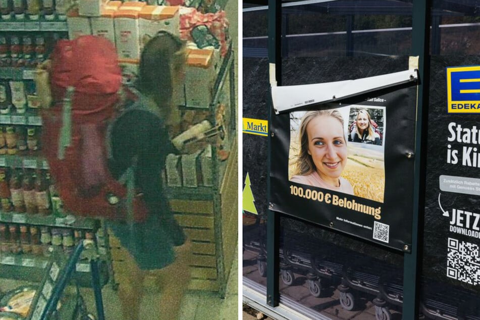 Die Wanderin wurde das letzte Mal auf den Überwachungsaufnahmen eines Edekas gesehen. Die Suche läuft weiter.
