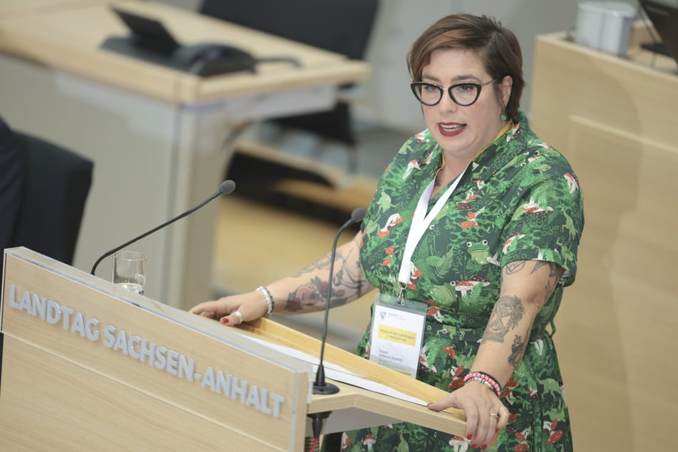 Grünen-Fraktionschef Susan Sziborra-Seidlitz (49) kritisiert das Vorhaben der AfD und des BSW scharf.