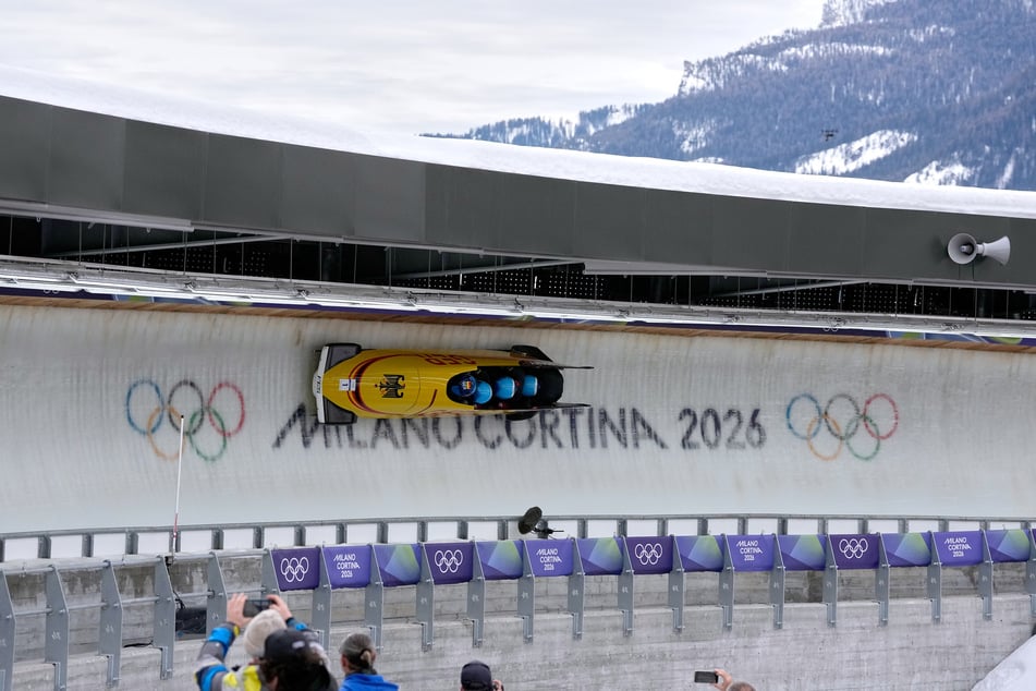 Der olympische Eiskanal in Cortina wurde nach Ende der Spiele in verwahrlostem Zustand zurückgelassen.